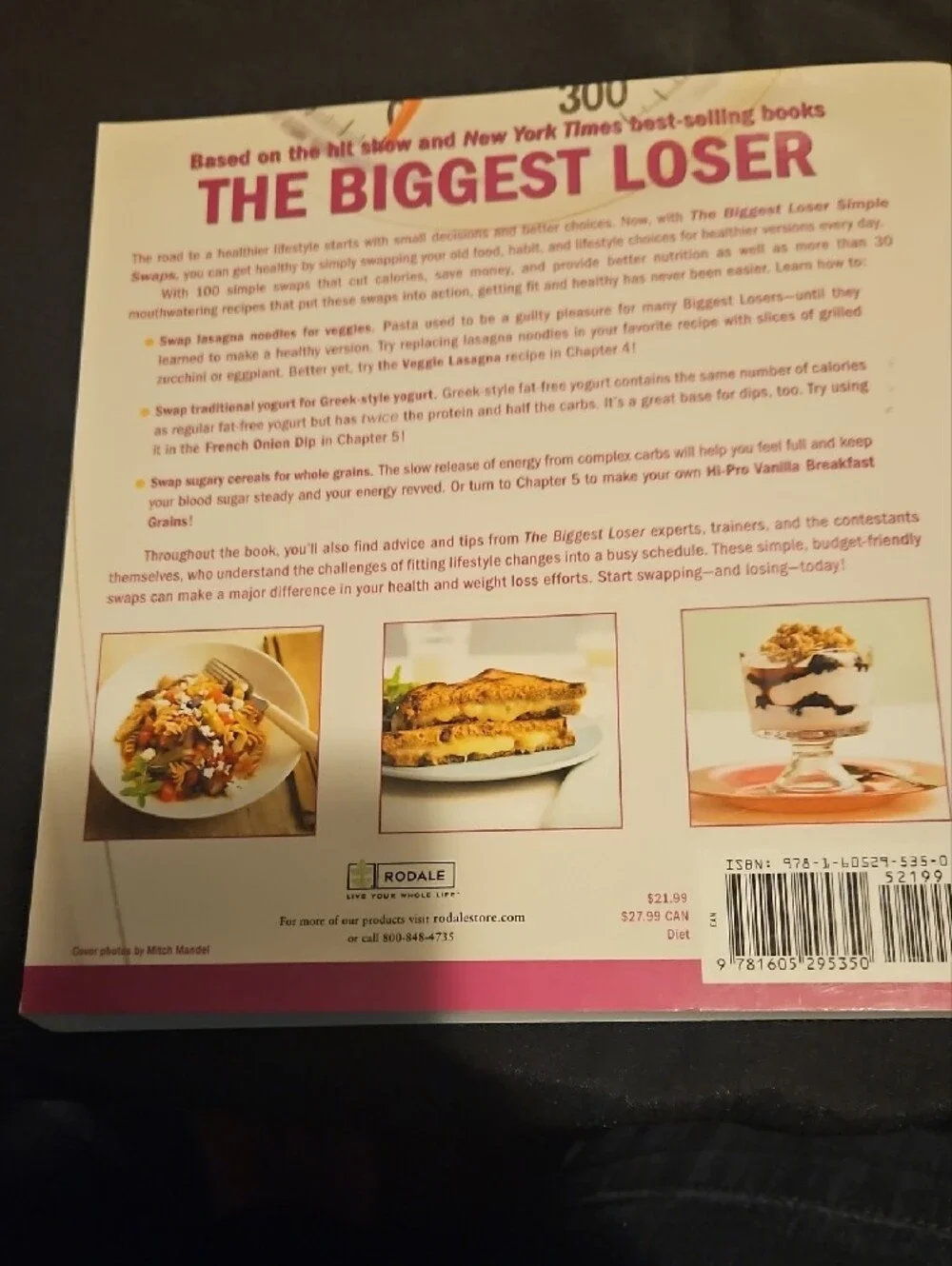 The Biggest Loser Simple Swaps - Pink and White Paperback